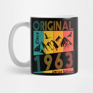 60th birthday gift man woman Original Vintage 1963 Mug